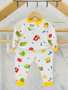 [HÀNG MỚI VỀ] BỘ DÀI TAY MINKY MON PH6O1I HỌA TIẾT DỄ THƯƠNG CHO BÉ TRAI BÉ GÀI FROM TỪ 5KG TỚI 17KG