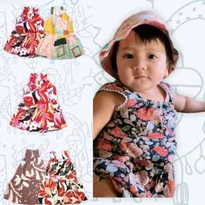 [COD] DASTER ANAK DASTER BATIK ANAK 1-3 TAHUN BAJU BATIK ANAK BAJU SANTAI ANAK DRESS BAYI DASTER BAYI
