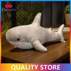 [Eleanor] 30cm cá mập đồ chơi sang trọng mềm Thú nhồi bông đọc sách Gối quà tặng sinh nhật đệm búp bê Quà Tặng