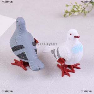 [COD] yixiayun Cartoon Clockwork Toy Jumping Pigeon Simulation Animal Toy Birthday Party Gift