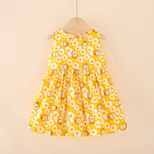 Dress Anak Perempuan Import Katun Murni Bermotif Terbaru