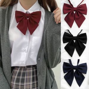 Phụ Nữ Lớn Bowtie Quá Khổ dây nơ Cho Phụ Nữ Đồng Phục Cổ Áo thắt nơ con bướm Dành Cho Người Lớn nơ cứng dây nơ S Cravats Cô Gái Đỏ Bowties