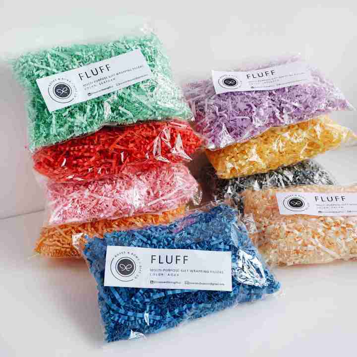 Gift Wrapping Fluff Fillers Premium Crinkle Fillers, Box Fillers