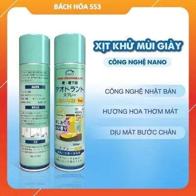 Bình Xịt Khử Mùi Giày Chống Hôi Chân Premium Ximo 300ML