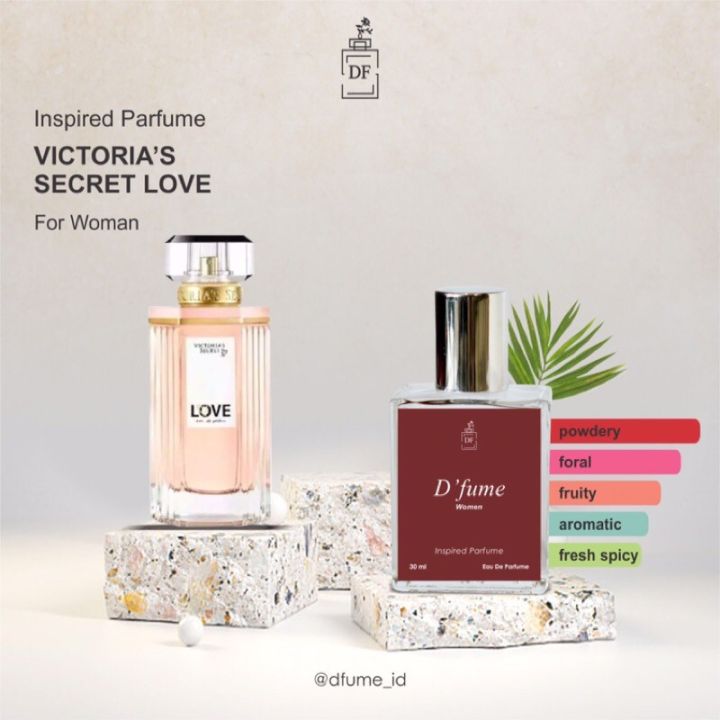 Promo Parfum Victoria Secret Love Parfume Farfum Wanita Cewek - Main Image