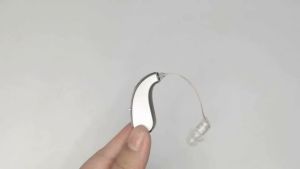 Tai nghe trợ thính sạc lại tai nghe móc tai sạc thoải mái hỗ trợ nghe bộ khuếch đại âm thanh kép điều chỉnh tai nghe cho người già