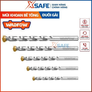 Mũi khoan bê tông đuôi gài SDS WADFOW đỉnh mũi TCT chất lượng cao thép Chrome-Vanadium - chính hãng