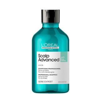 Dầu Gội - Mặt Nạ Đất Sét Dành Cho Da Đầu Dầu Loreal Scalp Advanced Anti Gras Oiliness 300ml/500ml