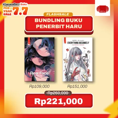 BUNDLING BUKU HARU - Everything Become F - Mori Hiroshi & Real Face - Chinen Mikito