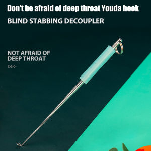 Thép Không Gỉ An Toàn Extractor Lưỡi Câu Dụng Cụ Tháo Gỡ Dụng Cụ Thắt Nút Nhanh Dụng Cụ Tháo Móc Câu