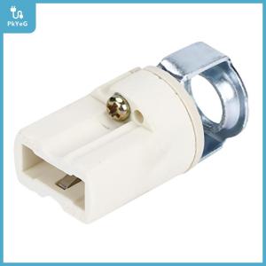 【PkYeG】 สกรู G9ไฟแบบทำมือที่วางโคมไฟเซรามิกที่ใช้ในครัวเรือนฐานหลอดไฟ LED สำหรับไฟอุปกรณ์เสริมหัวแปลงซ็อกเก็ต