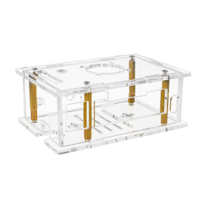 Clear Acrylic Protective Case For RV2 With Cooling Fan Transparent Shell Cover Thermal Management Case