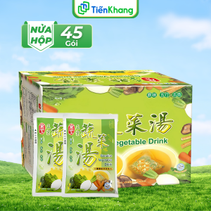 Canh dưỡng sinh túi lọc King Kung - Genuine Vegetable Drink - Canh dưỡng sinh Đài Loan