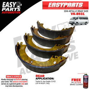 Nuvo-pro Brake Shoe VK-8931 Toyota HI- Ace Gradia