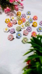 (COD) Bros clay motip bunga daisy isi 5pcs