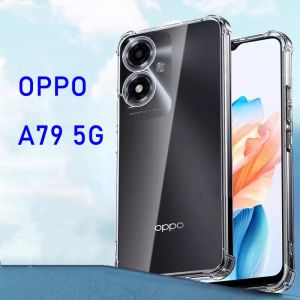 เคสกันกระแทก OPPO A79 5G 2023 เคสใส สำหรับ ออโป้ เอ79 5Gรุ่นใหม่ล่าสุด OPPO ปี 2023 ใสกันกระแทกมุม 018