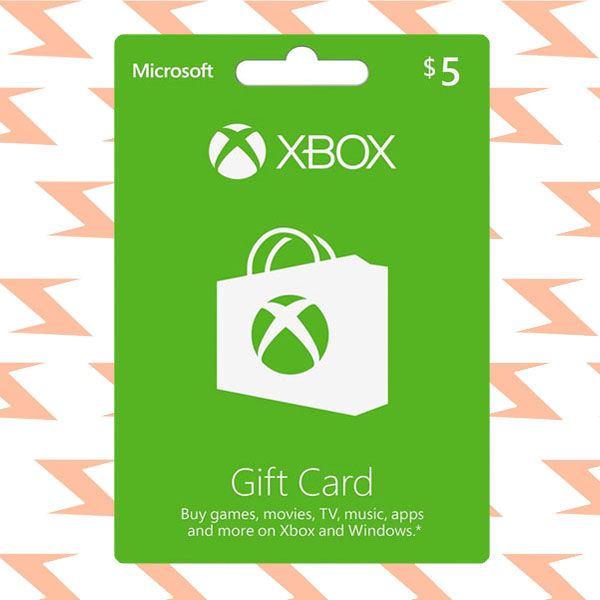 5 usd xbox gift card hotsell