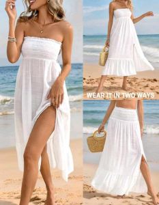 olivea Beachwear Swimwear Casual Summerwear Multi Way to Wear Tube Dress Maxi Long Skirt for Women fits up to large classy and elegant timeless classic timeless piece casual office or party classic piece super kapal ng tela hindi kayo magsisi our