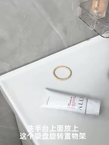 Rak Kamar Mandi Sudut Transparan Rak Sabun Shampoo Rak Toilet Kamar Mandi Rak Tempel Dinding Sudut Rak