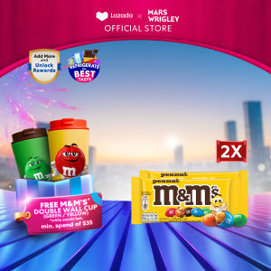 M&MS Peanut Chocolate Bundle 37G X 2 Chocolate / Crunchy / Snacks