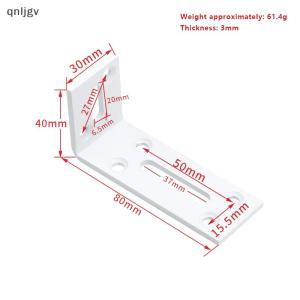 🔥🔥🔥qnljgv Stainless Steel 90 Degree Angle Bracket Corner Brackets Joint Bracket Fastener Furniture Door Cabinet Screens Wall