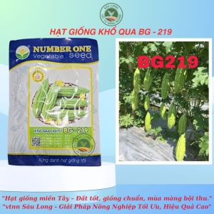 Hạt giống Khổ Qua Trái Dài 219| number one gói tầm 90 hạt