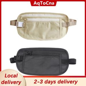 [COD] AqToCna Ship within 24 hours 1PC Invisible Travel Waist Packs Waist Pouch for Passport Money Belt Bag Hidden Security Wallet Casual Bag For Men Women
