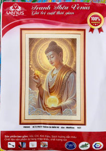 Tranh thêu kín Đức phật vs8303 kích thước 60 x 95 cm