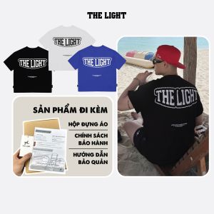[ DEAL Mở Bán ] Áo Thun Boxy “ THE LIGHT VER 1 “ 280GSM cotton 2 chiều ( Đã xử lí co rút )