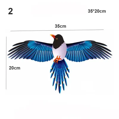 GOLDVAULT Cartoon Plastic Eagle Kite 35cm Children Gift Flying Bird Kites High Quality DIY Toy Large Eagle Kites Garden Outdoor Sports