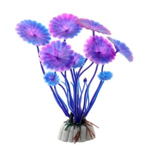 CUTE ELVES 10cm Simulation Aquatic Plants Fake Red/Green/Purple Artificial Water Plant Water Weeds Plastic Underwater Plant Aquarium Landscape