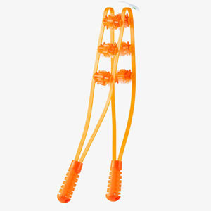 [Massage without asking for help] Upgraded back roller massager