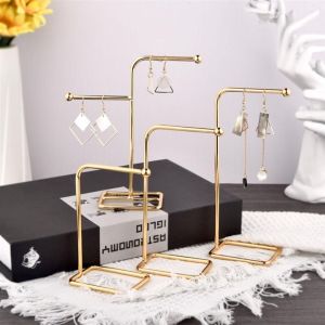 QIWANBA19 Minority Trendy Earring Rack Earring Holder Girls Organizer Transparent Earring Hanger Fashion Accessories Jewelry Display Stand Jewelry Display