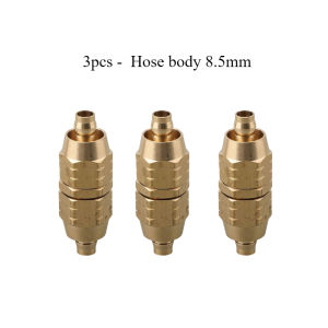 3PCS High-Pressure Brass Hose Connectors and Pipe Extension Joints – Easy Install