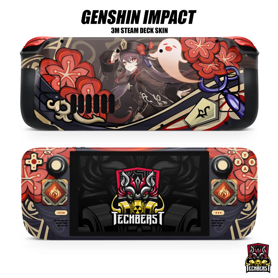 3M Steam Deck Genshin Impact Skin Custom Wrap Vinyl SD Techbeast | Lazada PH