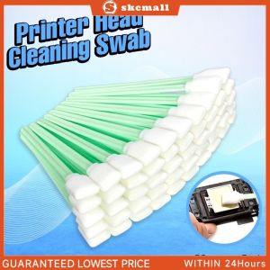 50Pcs Sponge Head Cleaning Cleaner Swab For All Large Format And Inkjet Printer Swabs