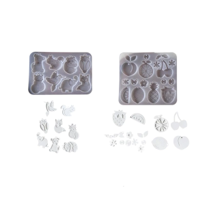 Unique Silicone Animal/Fruit Earring Mold Handmade Accessories Crafting Kits For Beginners And Artists