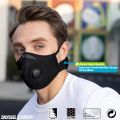 BASE CAMP M Plus Dust Mask, Breathable Reusable Face Mask with 6 Activated Carbon Filters for Woodworking Construction Mowing Grinding (Modern1). 