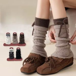 Women JK Uniform Leg Warmers Fashion Socks Cute Lolita Girls Pile Up Socks Foot Warming Cover