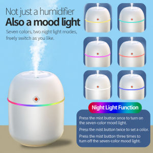 Portable USB Mini Humidifier Small Sprayer Office Air Purifier Car &amp Desk Essential Oil Aroma Diffuser Atomizer