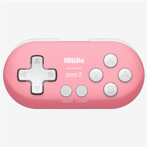 8bitdo Zero 2 Bluetooth gamepad pink edition switch windows Android  Steam