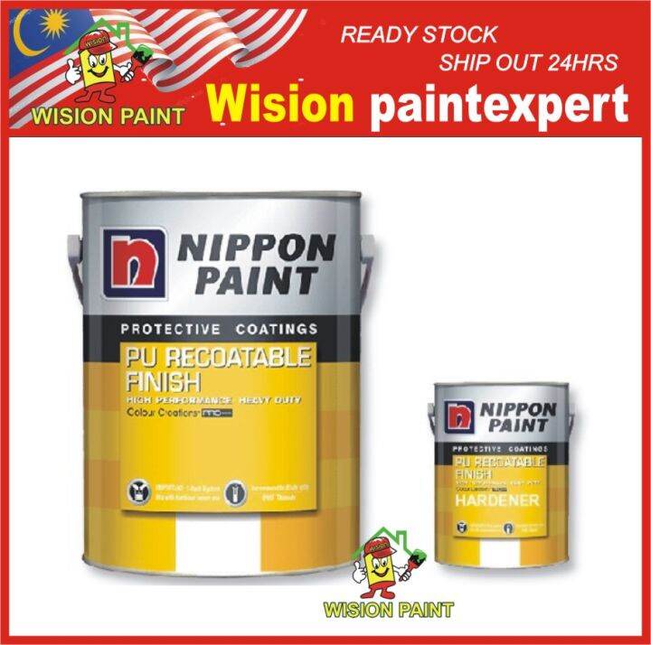 L Pu Nippon Paint Pu Recoatable Finish High Performance Lazada