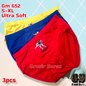 Sorex - Celana Dalam Anak Laki Laki Lusinan | Cd Sorex Gm652 Bahan Super Soft Lembut Premium Quality