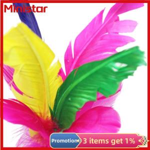 Ministar Colorful Feather Chinese Jianzi Foot Game Kicking Shuttlecock