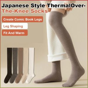 Warm Socks Seconds to Manga Legs Compression Stockings Thigh-high Socks Fit Knee-length Soft Adults