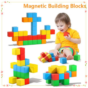 32pcs Magnetic Building Blocks Toy Early Educational Toys Magnetic Toys For Kids Toddlers Boys Girls