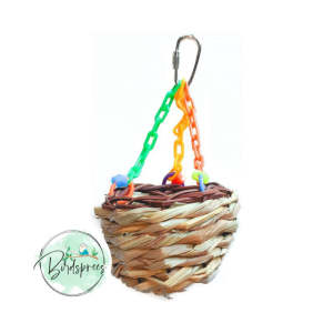 Super Bird Creation - Hanging Treat Basket Bird Toy