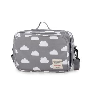 Baby Stroller Organizer Bag Shoulder Diaper Bag Baby Supplies Storage Bag With Shoulder Strap