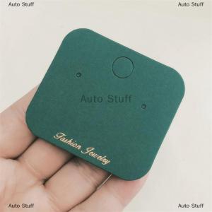 [COD] Auto Stuff 50ชิ้นบัตรป้ายกระดาษแบบเรียบง่ายป้ายของขวัญงานทำมือเครื่องประดับการ์ดหนีบผมอุปกรณ์เสริมสำหรับผมแบบพับได้