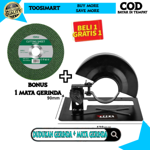 Dudukan Gerinda Bracket Lengkap Circular Saw Pemotong Kayu Stand Holder Lengkap Bonus 1 Mata Grinda
